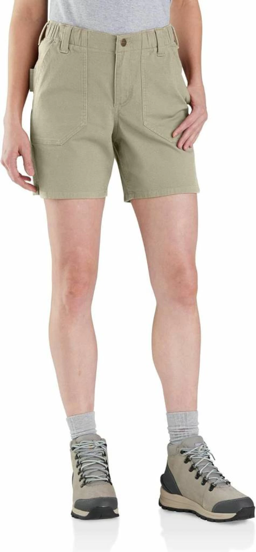 Carhartt Women's Rugged Flex Relaxed Fit Canvas Work Pants 105730 Durable Comfortable Utility Trousers