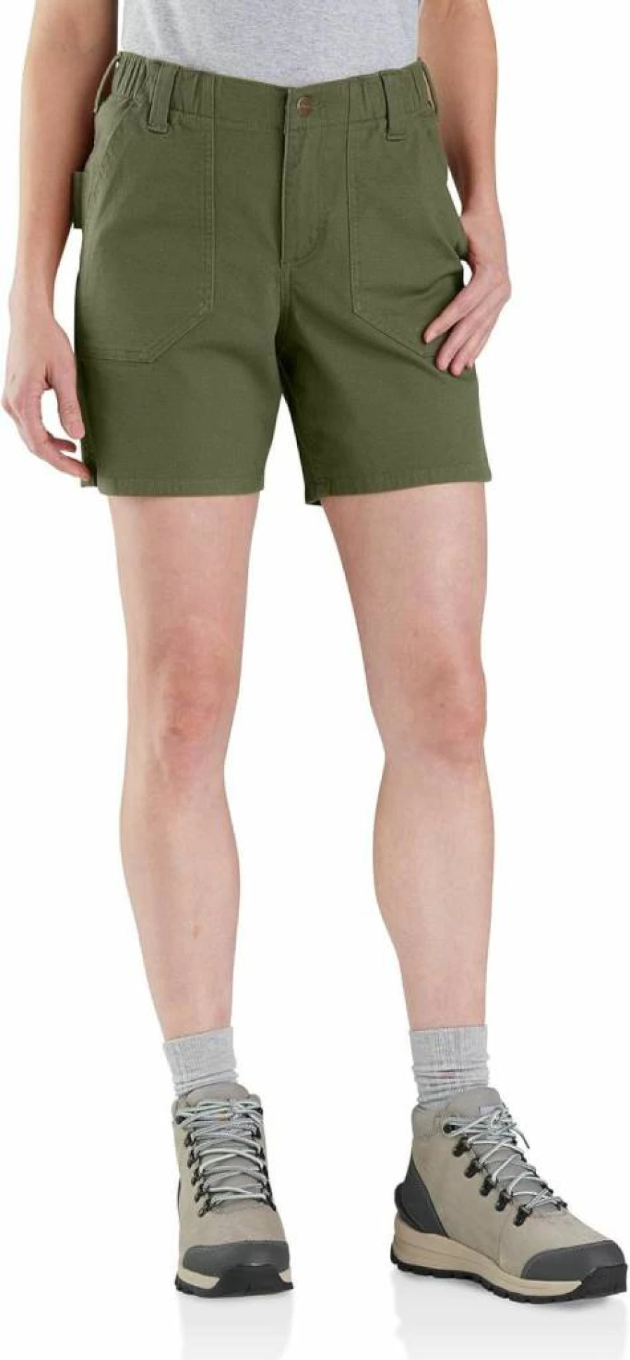 Carhartt Women's Rugged Flex Relaxed Fit Canvas Work Pants 105730 Durable Comfortable Utility Trousers