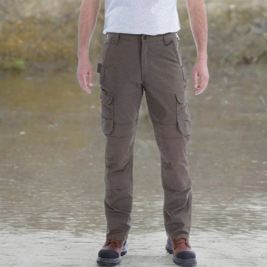 Carhartt Men's Rugged Flex Steel Cargo Work Pants Durable Utility Pants for Men