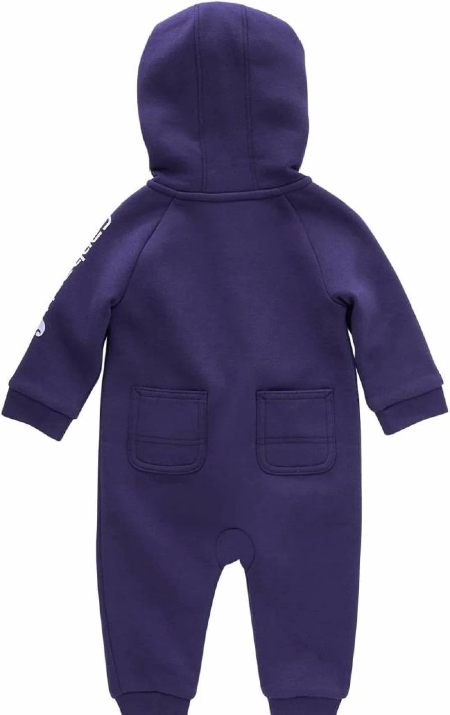 Carhartt Kids Quilted Jersey Zip-Front Hooded Coverall CM9758 - Durable Long-Sleeve Workwear for Boys & Girls