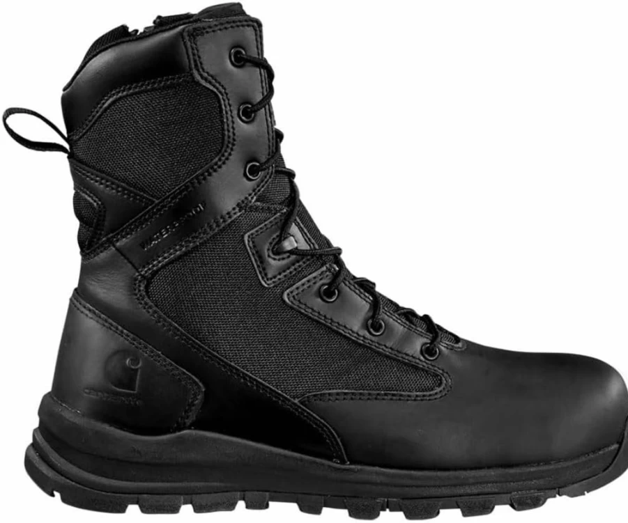 Carhartt Men's Gilmore Waterproof 8-Inch Side Zip Work Boot Fh8021M