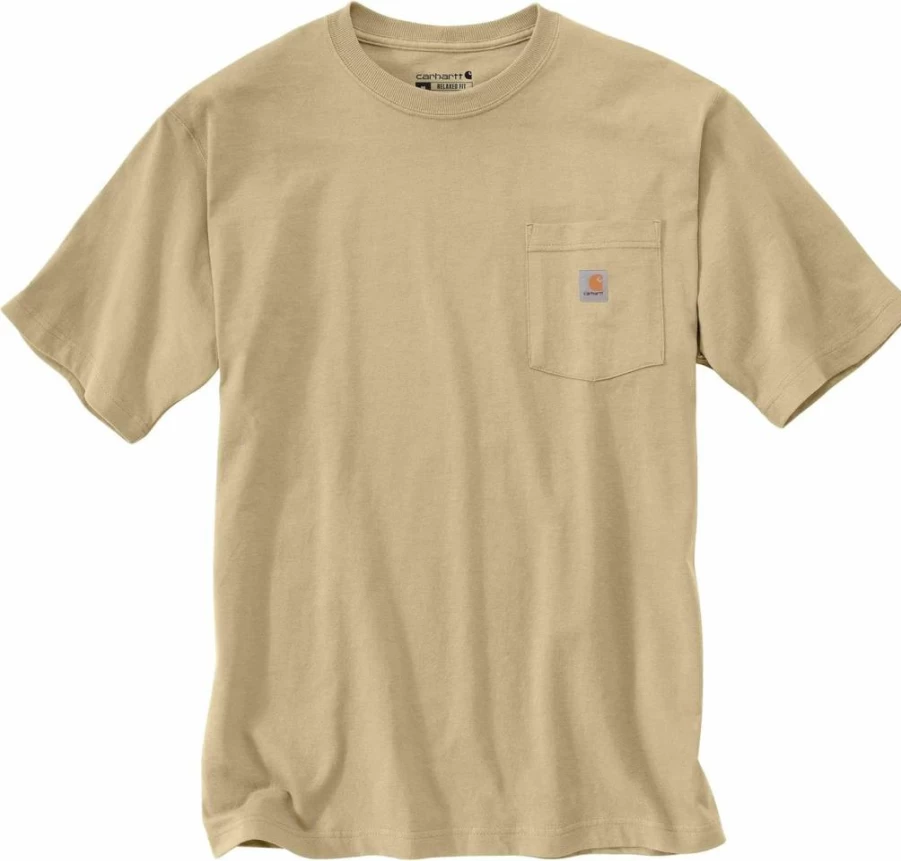 Carhartt Men's Relaxed Fit Lightweight Short-Sleeve Pocket T-Shirt with Graphic Print