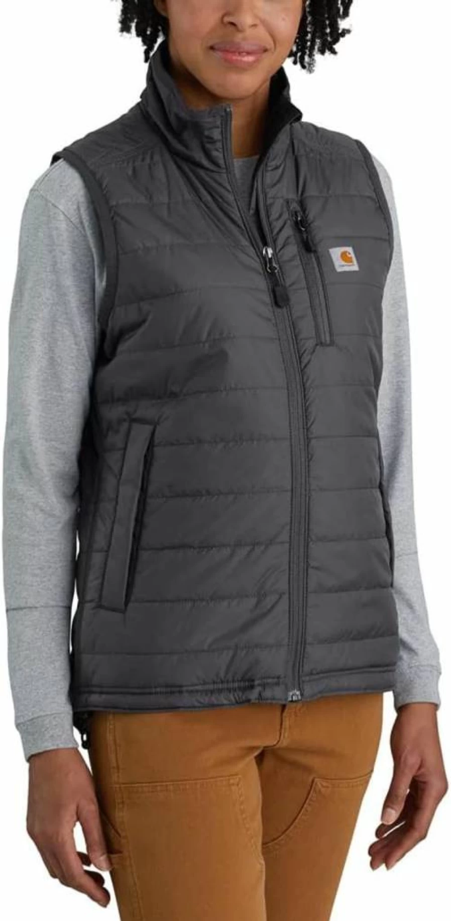 Carhartt Women's Gilliam Vest - Durable Quilted Insulated Work Vest for Women