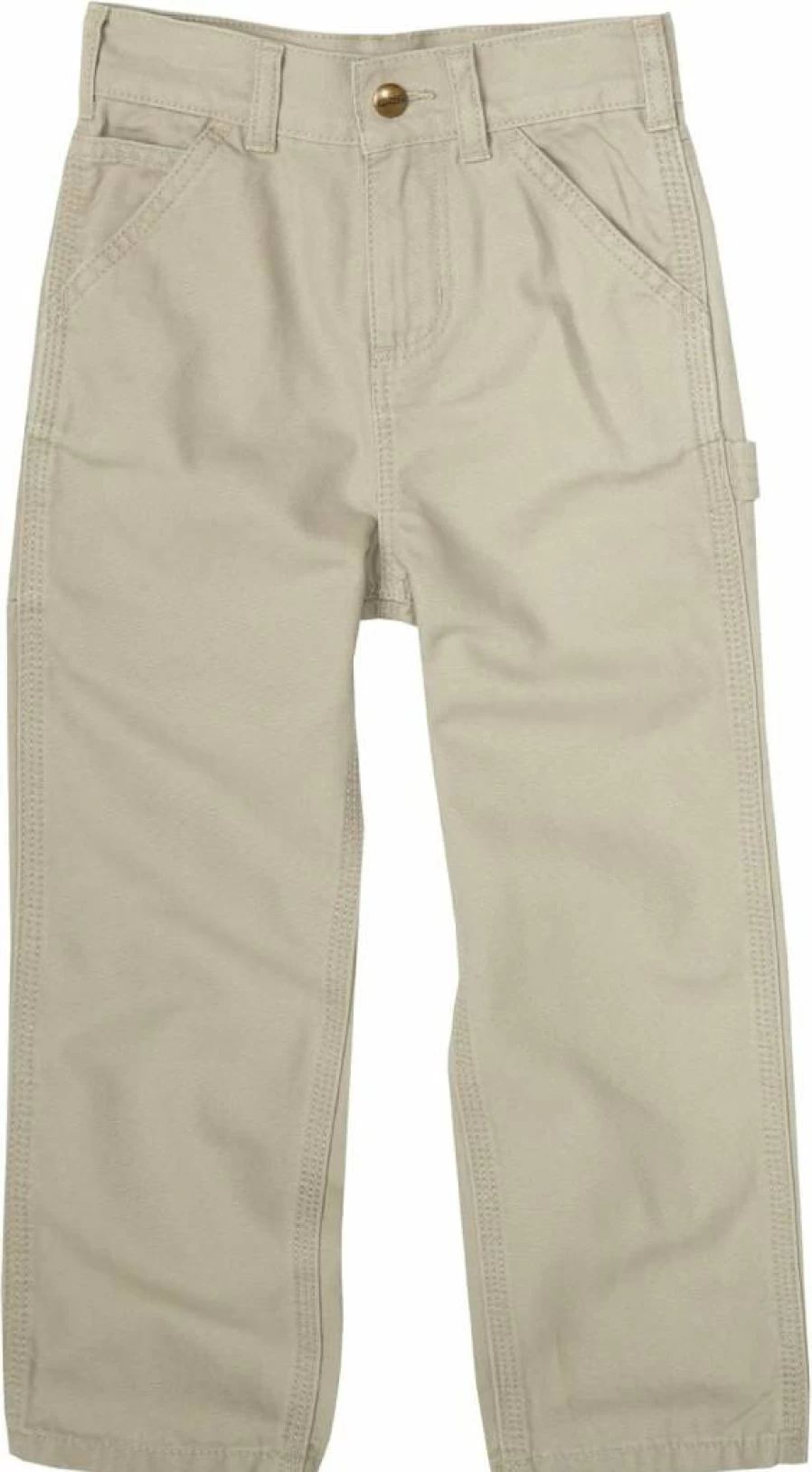 Carhartt Baby Boys' & Toddler Washed Denim Overalls - Durable Kids' Workwear Dungaree Pants