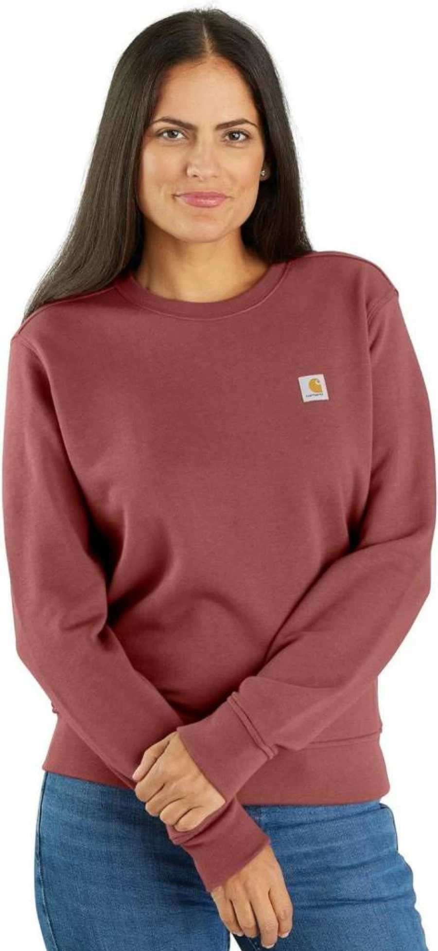 Carhartt Women's Relaxed Fit Tencel Blend Sweatshirt | Soft Comfort Pullover