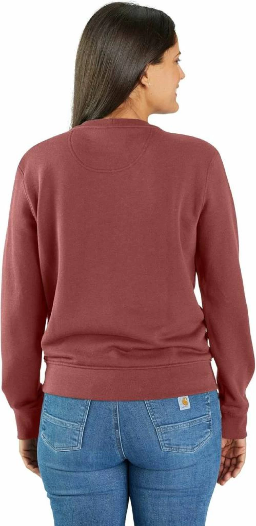 Carhartt Women's Relaxed Fit Tencel Blend Sweatshirt | Soft Comfort Pullover