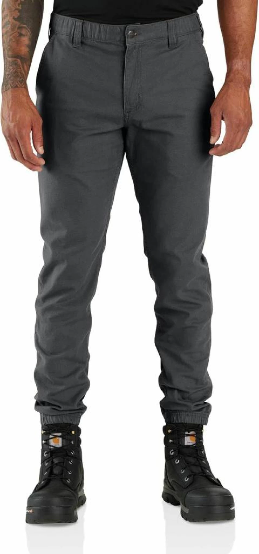 Carhartt Men's Relaxed Fit Tapered Jogger Pants with Comfortable Tapered Leg Design