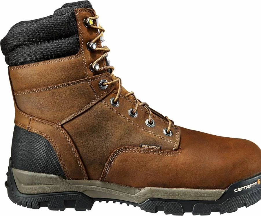 Carhartt Men's Ground Force CME8047 Insulated Waterproof Work Boot for Heavy Duty Safety