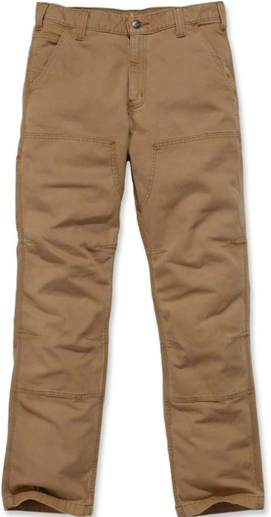 Carhartt Men's Rugged Flex Relaxed Fit Canvas Double-Front Durable Work Pants for Heavy Duty Utility