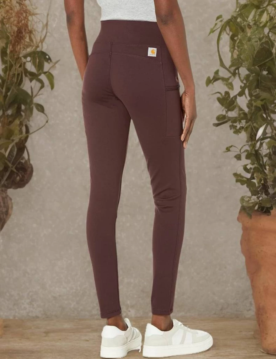 Carhartt Women's Force Lightweight Utility Leggings - Durable Work Pants for Women