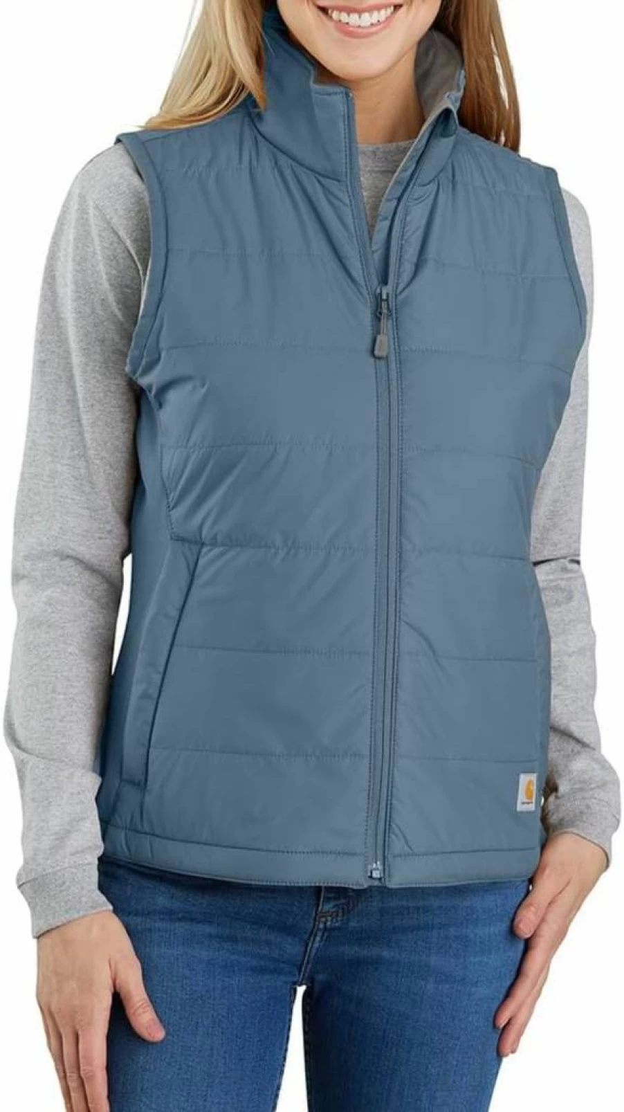 Carhartt Women's Lightweight Insulated Vest with Rain Defender, Relaxed Fit for Comfort and Warmth