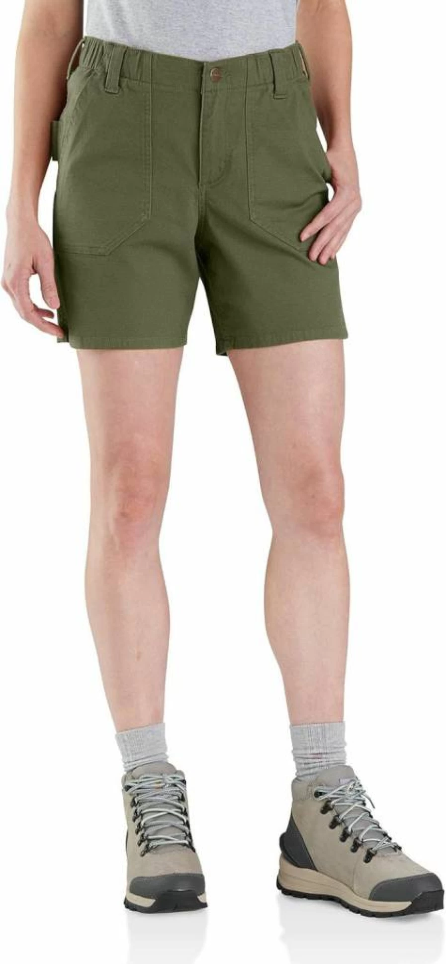 Carhartt Women's Rugged Flex Relaxed Fit Canvas Work Pants 105730 Durable Comfortable Utility Trousers