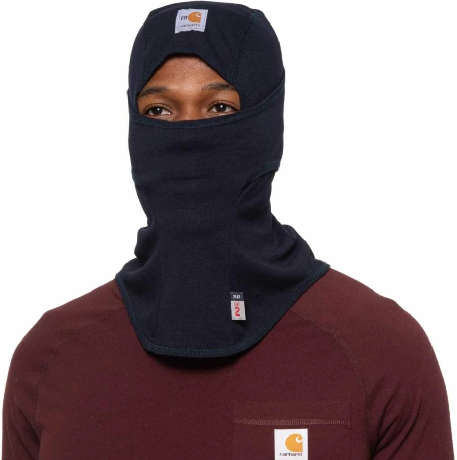 Carhartt Men's Flame-Resistant Force Balaclava Hood - 103520 FR Face Mask for Work & Safety