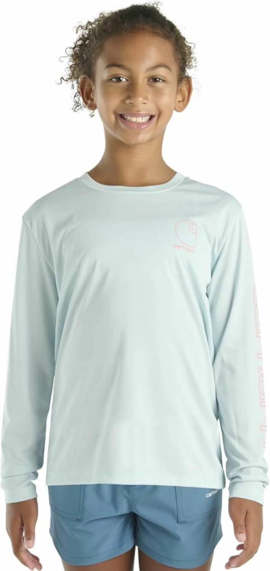 Carhartt Kids' Long Sleeve Sun Protection T-Shirt - UPF Rated Unisex Youth Tee