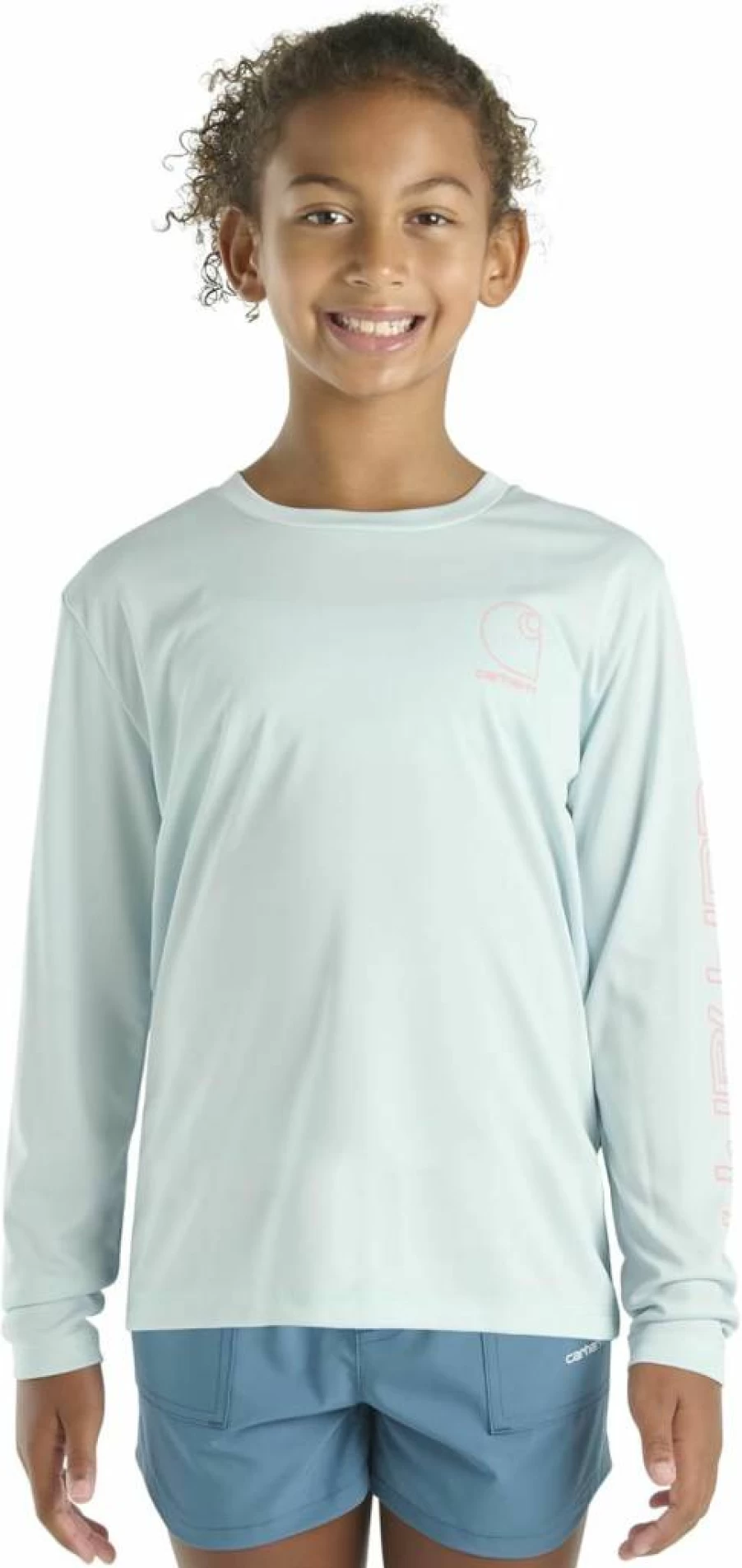 Carhartt Kids' Long Sleeve Sun Protection T-Shirt - UPF Rated Unisex Force Tee