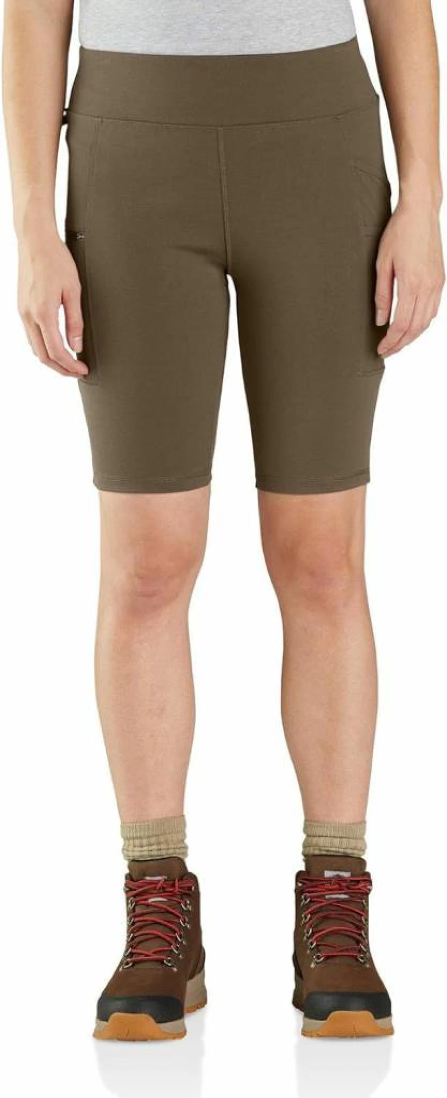 Carhartt Women's Lightweight Utility Shorts - Durable Fitted Work Shorts for Women