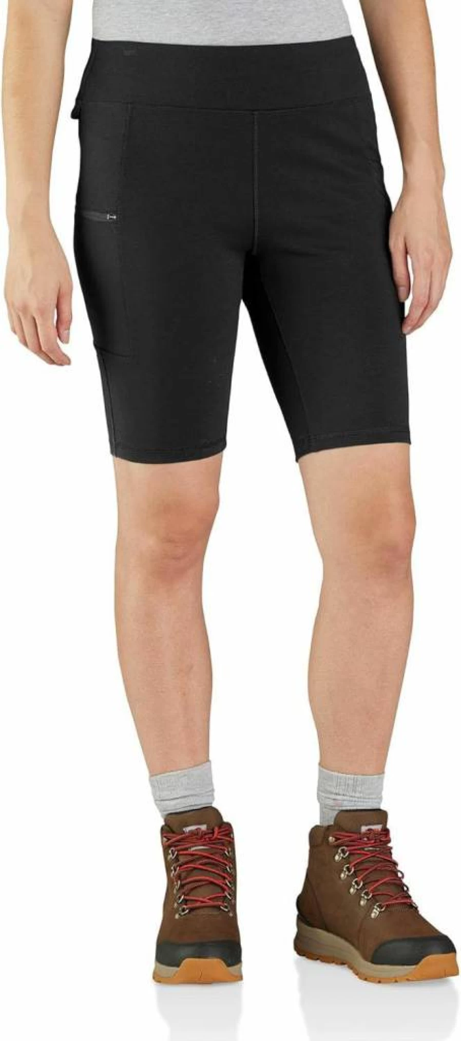 Carhartt Women's Lightweight Utility Shorts - Durable Fitted Work Shorts for Women