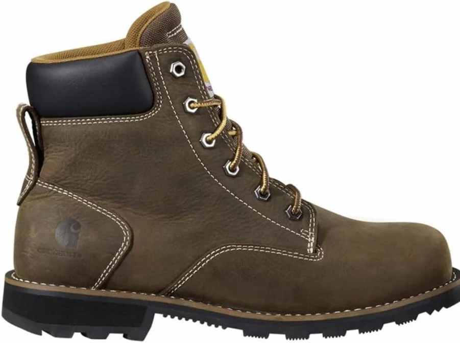 Carhartt Women's Frontier 6-Inch Waterproof Work Boots - Durable Safety Footwear for Women
