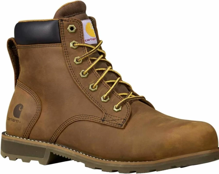 Carhartt Unisex-Adult 6" Steel Toe Work Boots Waterproof Durable Construction