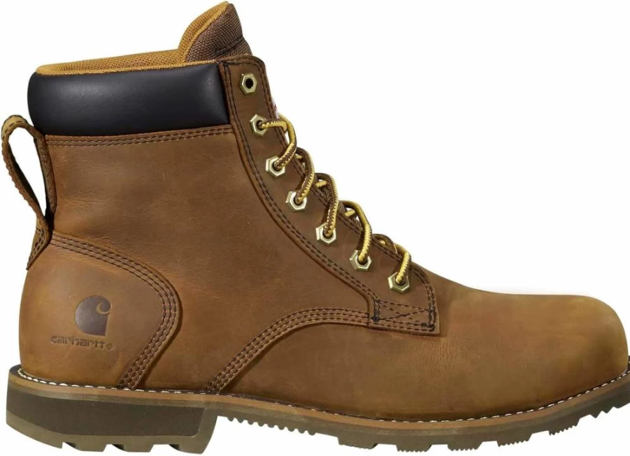 Carhartt Unisex-Adult 6" Steel Toe Work Boots Waterproof Durable Construction