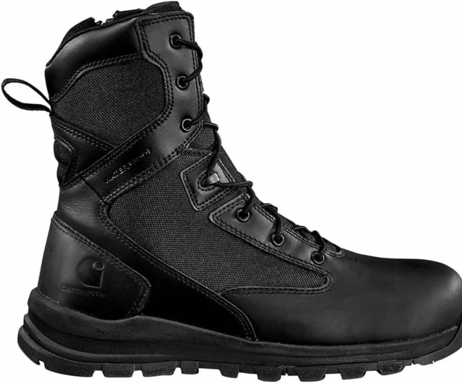 Carhartt Men's Gilmore 8-Inch Waterproof Side Zip Work Boot Fh8421M