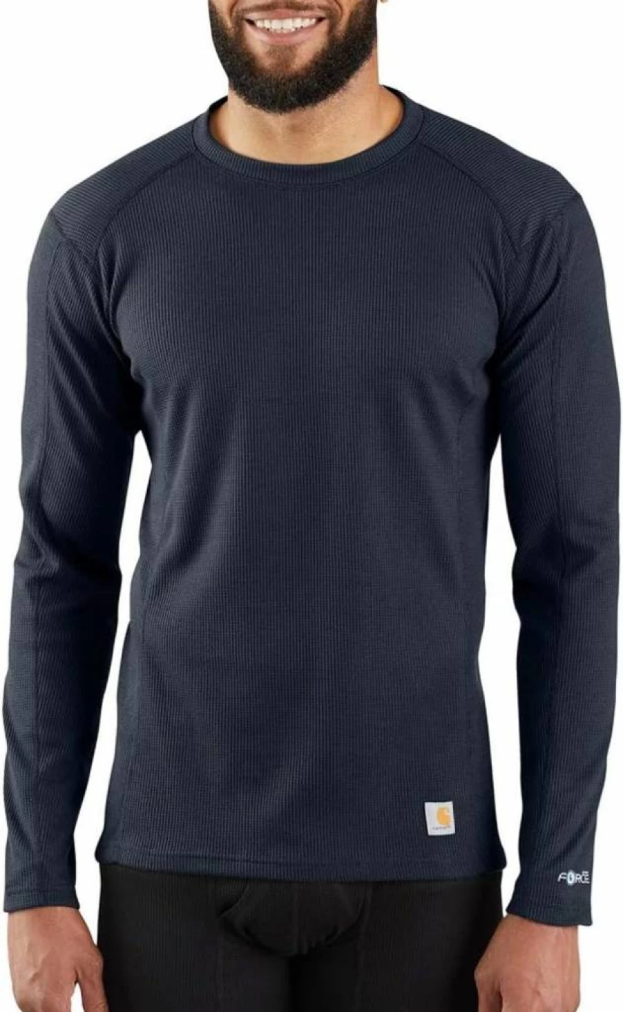 Carhartt Men's Midweight Base Layer Classic Crew Neck Thermal Shirt MBL113