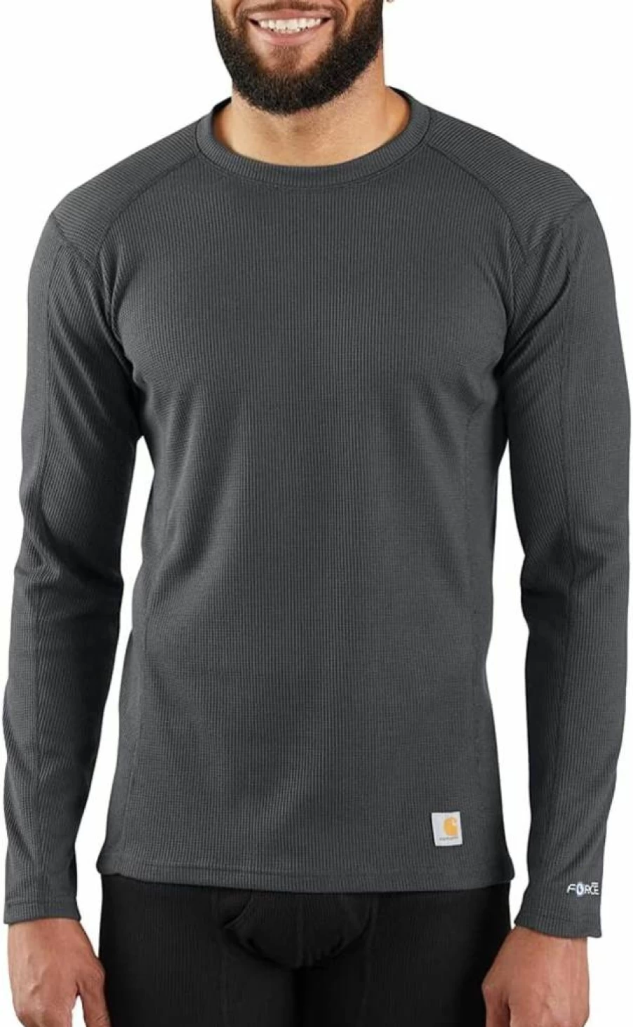 Carhartt Men's Midweight Base Layer Classic Crew Neck Thermal Shirt MBL113