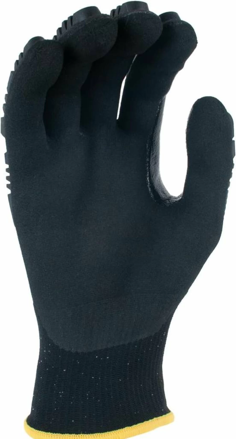 Carhartt Men's Knuckle Guard Nitrile Work Gloves GN0850M Durable Grip Safety Gloves