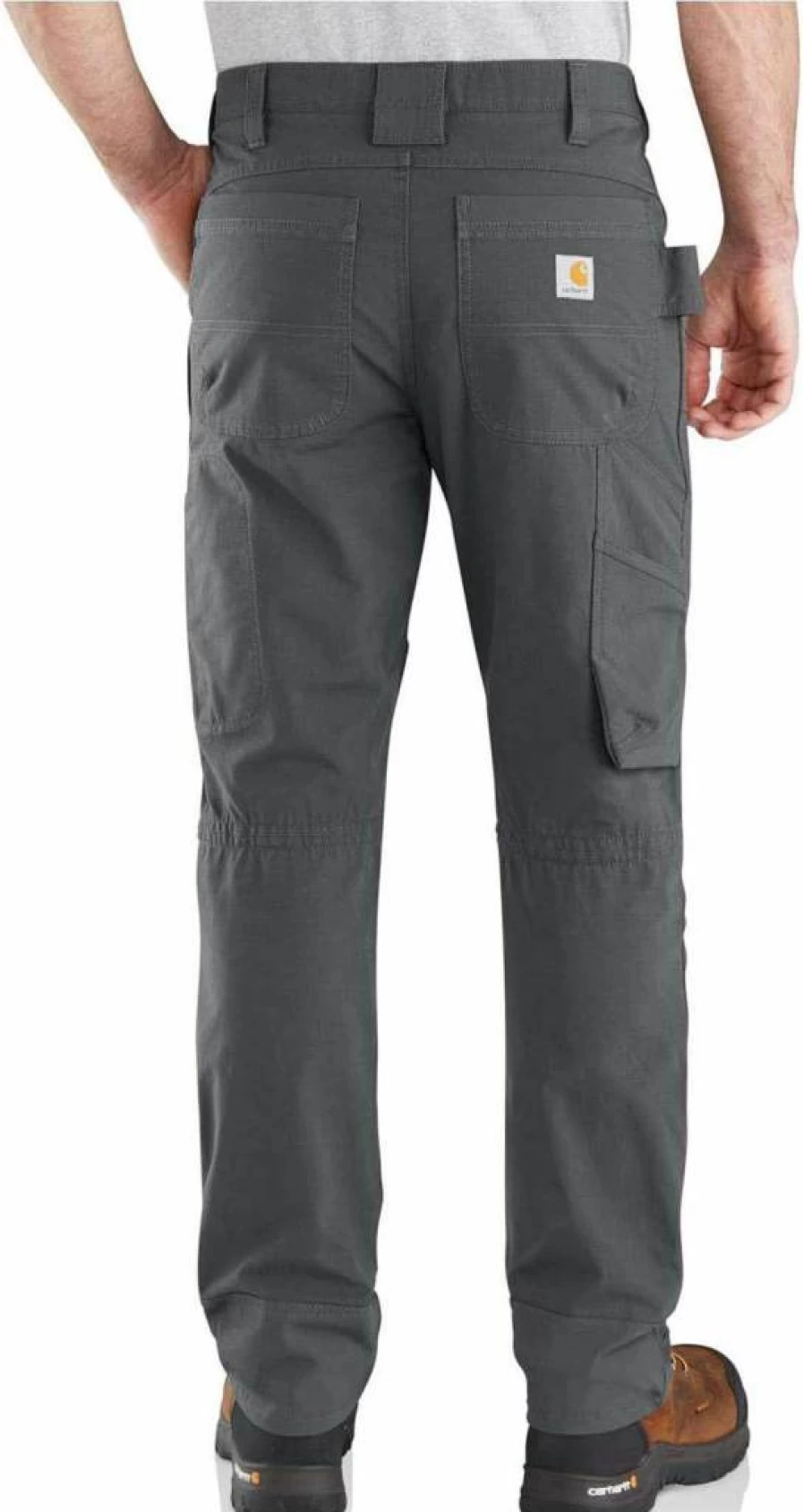 Carhartt Men's Rugged Flex Steel Work Pants with Multi-Pocket & Double Front for Durability