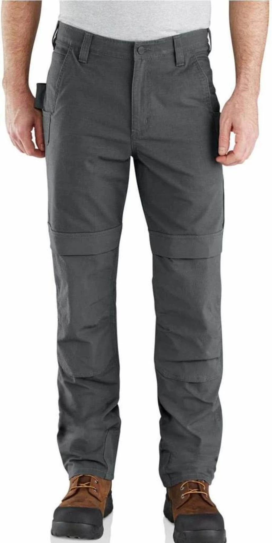Carhartt Men's Rugged Flex Steel Work Pants with Multi-Pocket & Double Front for Durability