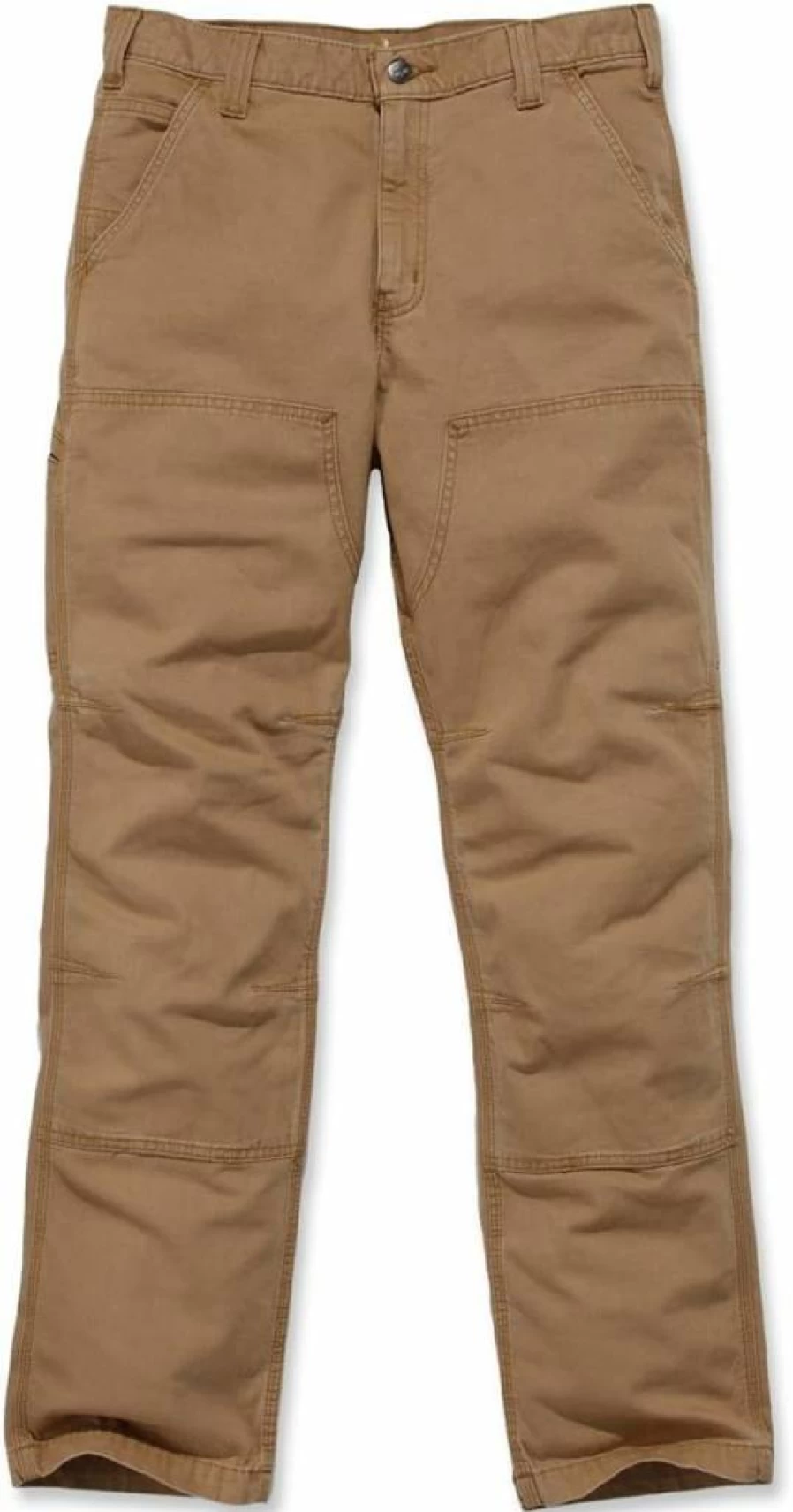 Carhartt Men's Rugged Flex Relaxed Fit Canvas Work Pants with Double-Front Utility Design