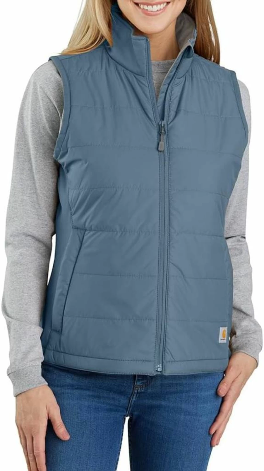 Carhartt Women's Lightweight Insulated Vest with Rain Defender, Relaxed Fit for Comfort and Warmth