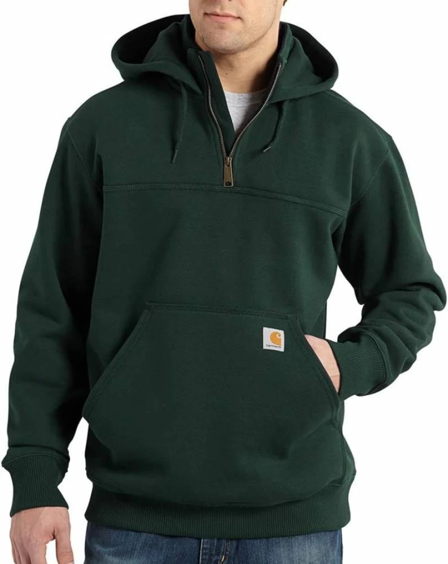 Carhartt Men's Heavyweight Quarter-Zip Sweatshirt with Rain Defender Technology - Loose Fit Workwear