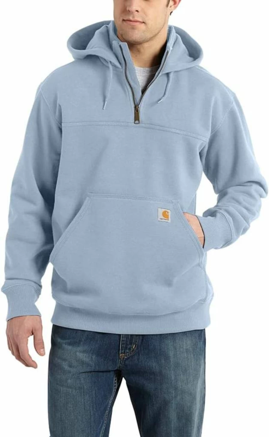 Carhartt Men's Heavyweight Quarter-Zip Sweatshirt with Rain Defender Technology - Loose Fit Workwear
