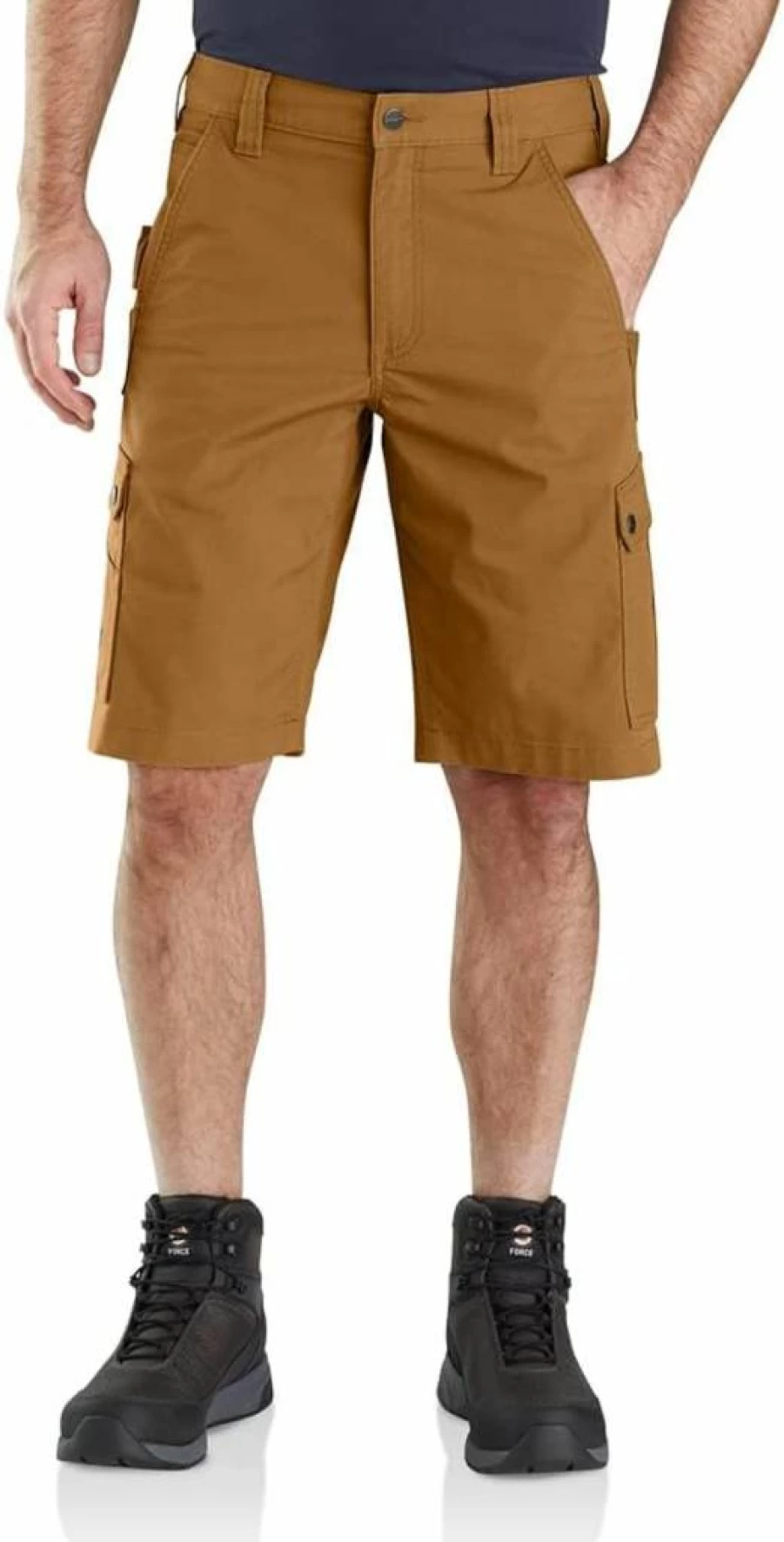 Carhartt Men's Rugged Flex Relaxed Fit Ripstop Cargo Work Shorts Durable Utility Outdoor