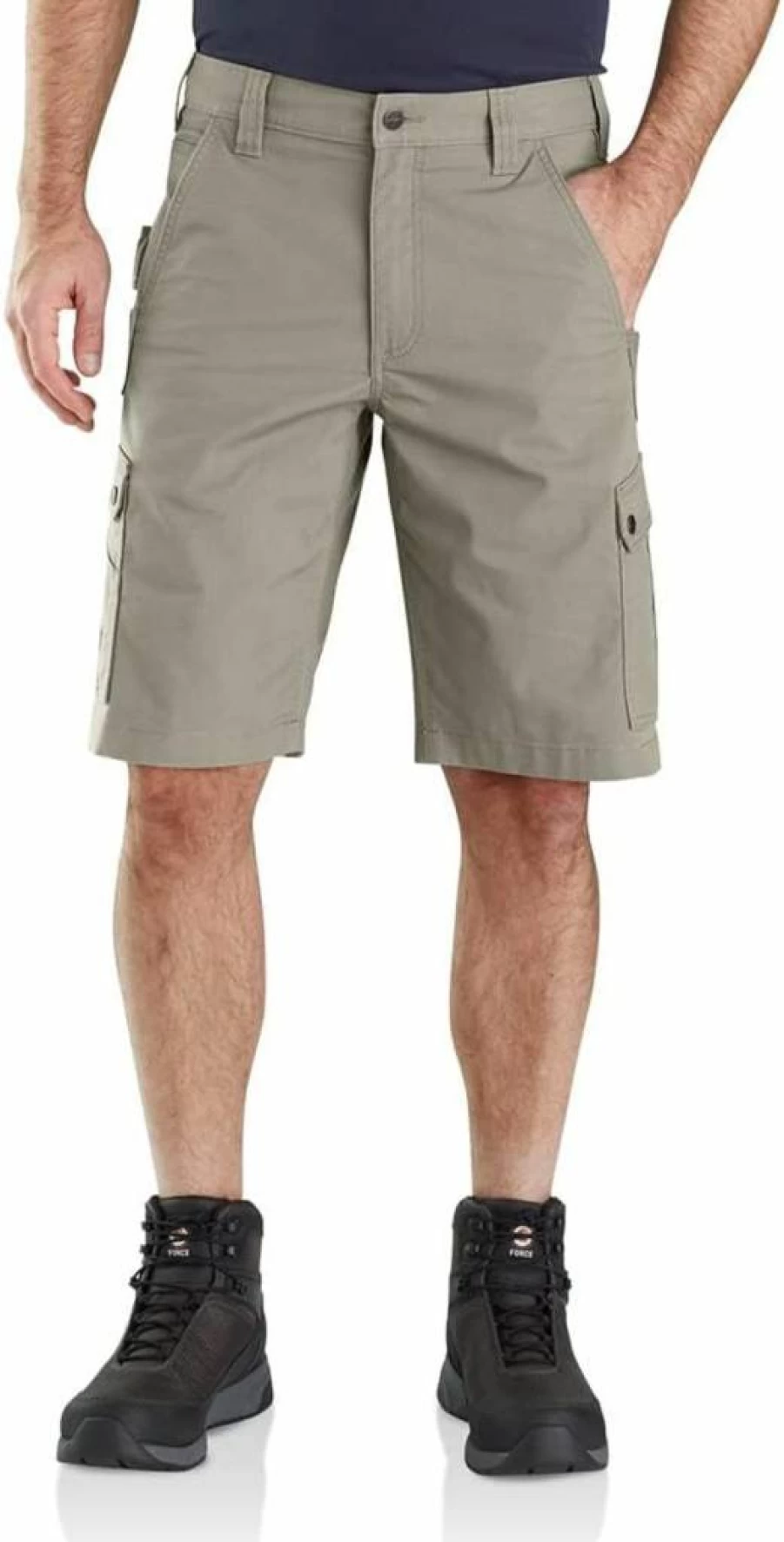 Carhartt Men's Rugged Flex Relaxed Fit Ripstop Cargo Work Shorts Durable Utility Outdoor